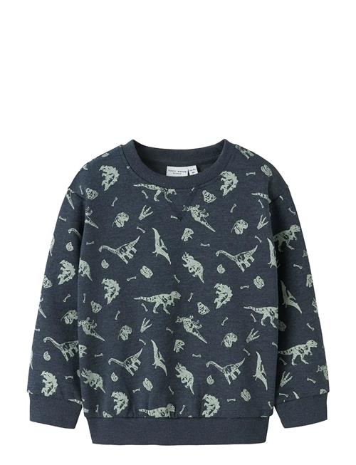 name it | Nmmvimo Ls Nreg Aop Sweat Bru | 92