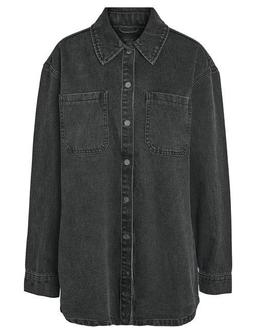 NOISY MAY | Nmalva L/S Dnm Shacket Az387Bl Noos | M
