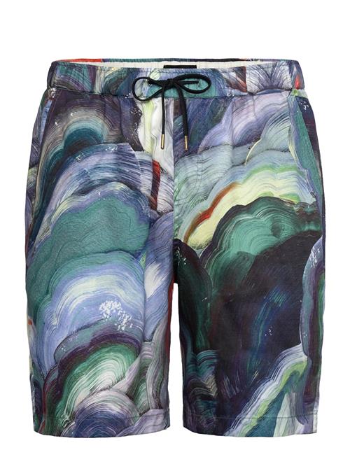 Scotch & Soda | Fave - Printed Tencel Relaxed Fit Bermuda Short | M