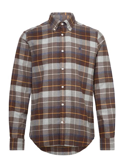 Morris | Big Check Flannel Shirt-Classic Fit | S