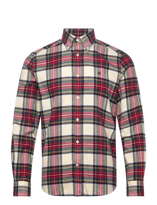 Morris | Flannel Tartan Shirt-Classic Fit | XS