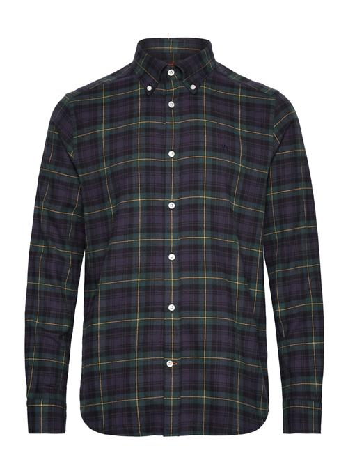 Morris | Flannel Tartan Shirt-Classic Fit | XS
