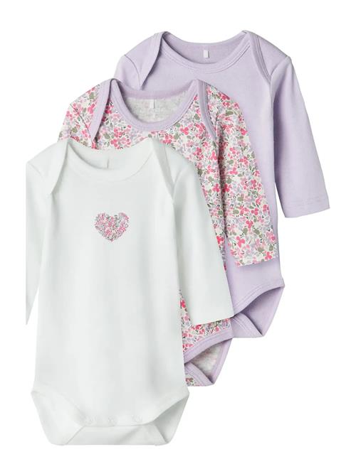 name it | Nbfbody 3P Ls Lilac Petit Flower Noos | 50