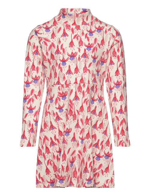 Mini Rodini | Fuchsia Aop Ls Dress | 80-86