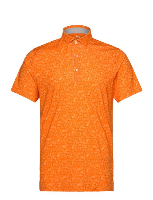 PUMA Golf | Mattr Peach Stand Polo | L