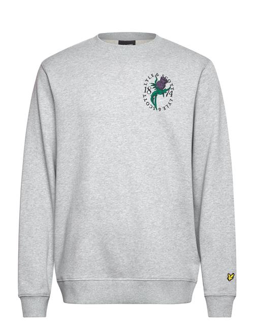 Lyle & Scott | Thistle Flora Printed Crew Neck Sweatshirt | XXL