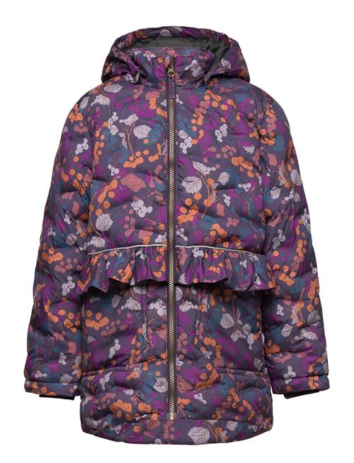 mikk-line | Long Puffer Jacket Aop Rec. | 104