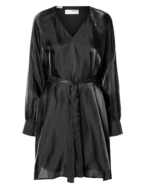 Selected | Slfarina Ls Short V-Neck Dress B | 38