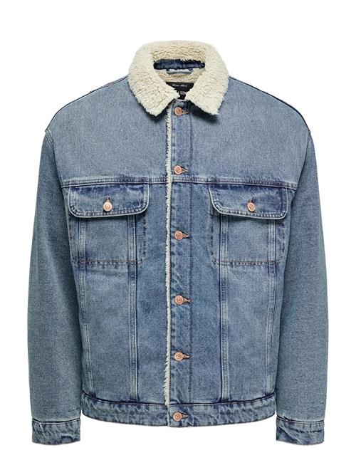 ONLY & SONS | Onswilson Sherpa Dbtint 0970 Dnm Jacket | XS