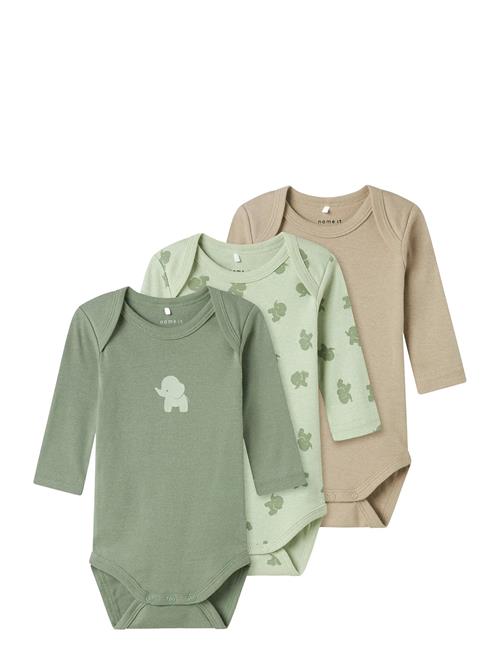 name it | Nbmbody 3P Ls Sea Foam Elephant Noos | 98