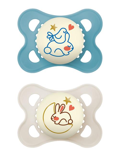 MAM | Mam Original Night 0-6M Silicone Blue 2P | 0-6M