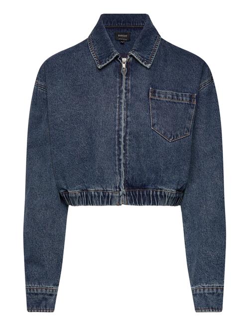 Bardot | Crop Bomber Denim Jacket | 36
