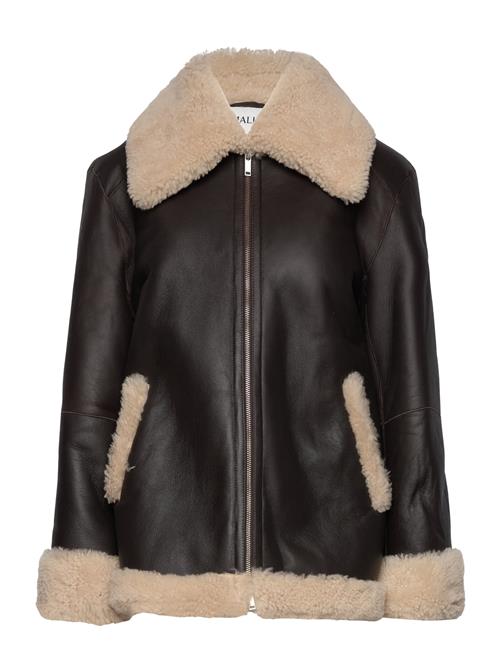Malina | Alisson Oversized Shearling Jacket | M