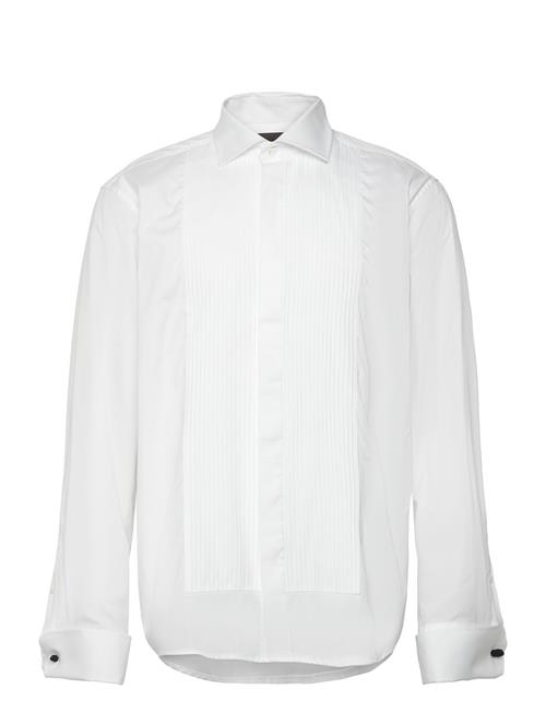Oscar Jacobson | Reg Fit Cut Away Tuxedo Double Cuff Shirt | 40