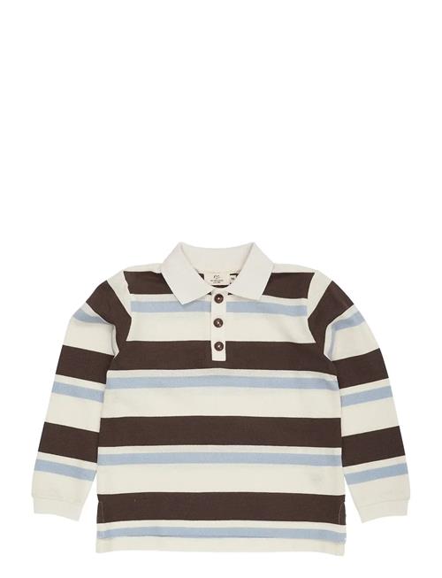 Copenhagen Colors | Striped Pique Polo W. Ls | 140