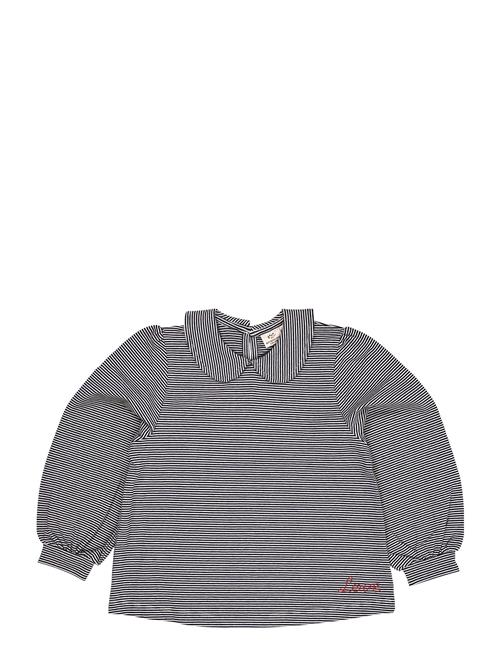 Copenhagen Colors | Striped Blouse W. Collar Ls | 122