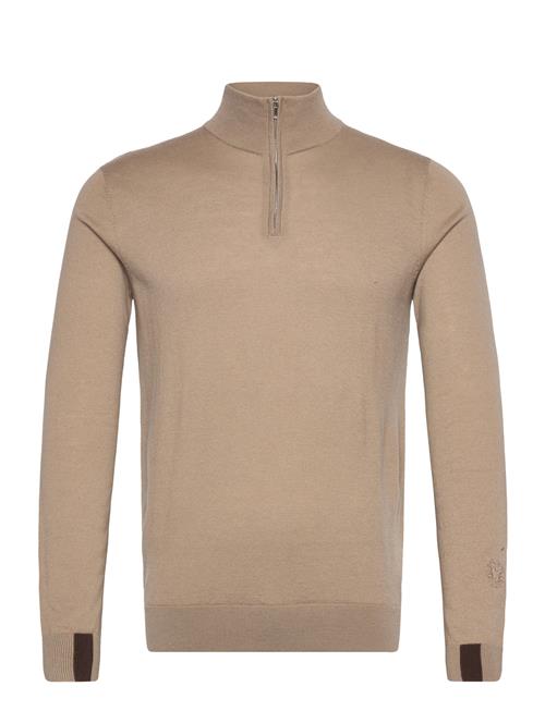 Mos Mosh Gallery | Mmgadam Soft Zip Turtle Neck Knit | XXL