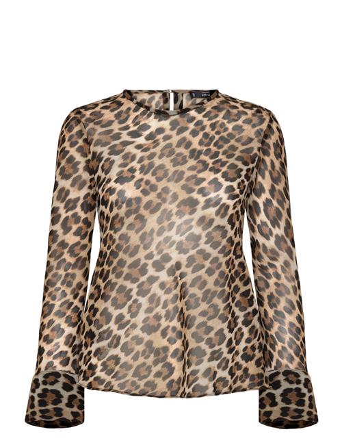 Mango | Leopard Print Blouse | XS