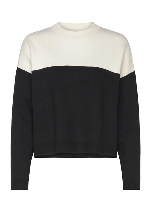 Mango | Two-Tone Sweater With Perkins Neck | S
