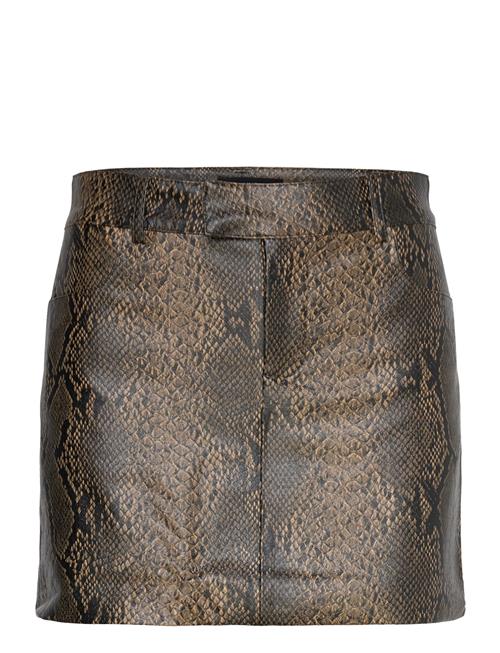 Mango | Mini-Skirt With Animal-Print Effect | 34