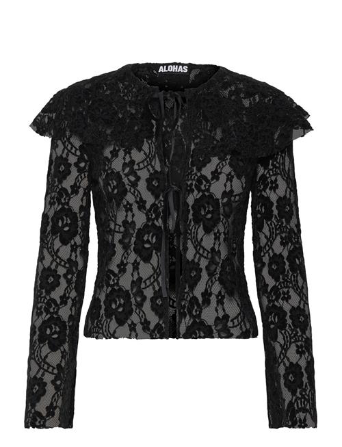 ALOHAS | Tolpa Lace Black Blouse | S