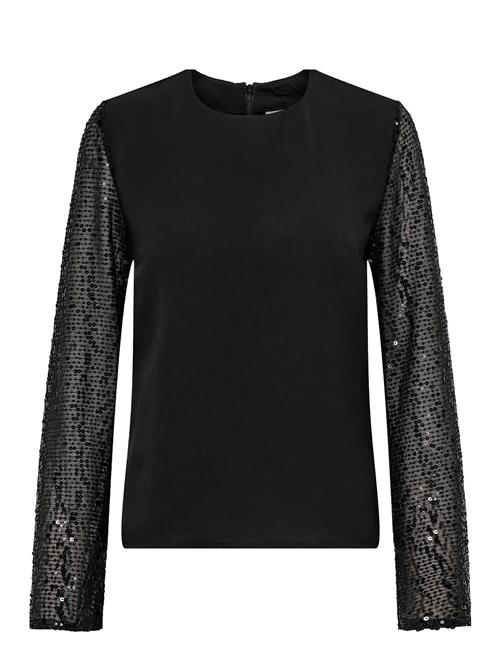 ONLY | Onlthalia Life Ls Sequins Mix Top Wvn | S