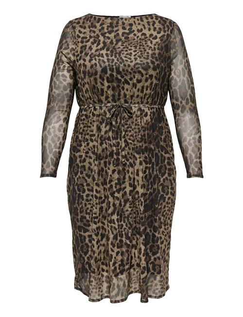 ONLY Carmakoma | Carforest Life Ls Boatneck Blk Dress Jrs | 46-48