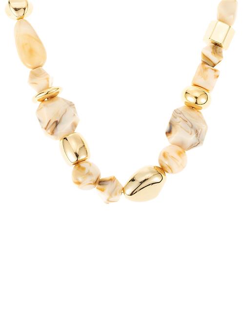 By Jolima | Lolla Chunky Necklace Beige | ONE SIZE