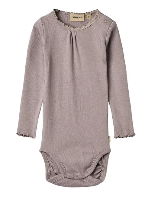 Wheat | Rib Body L/S Lotta | 86