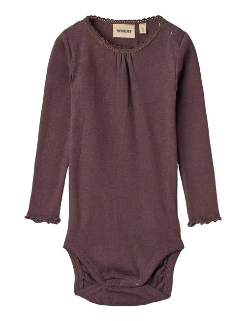 Wheat | Rib Body L/S Lotta | 92