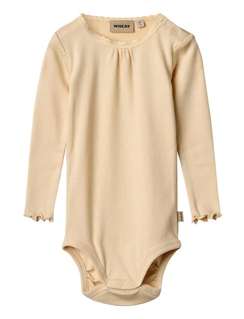 Wheat | Rib Body L/S Lotta | 86