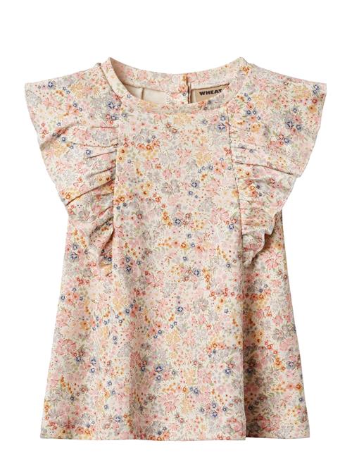 Wheat | Jersey Dress Ruffle Shirley | 92