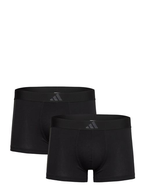 adidas Underwear | Low Rise Trunk (2Pk) - Active Flex Cotton 3 Stripes | XL