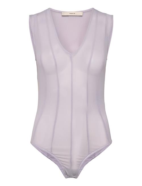 REMAIN Birger Christensen | Bodysuit With Cutlines | 36