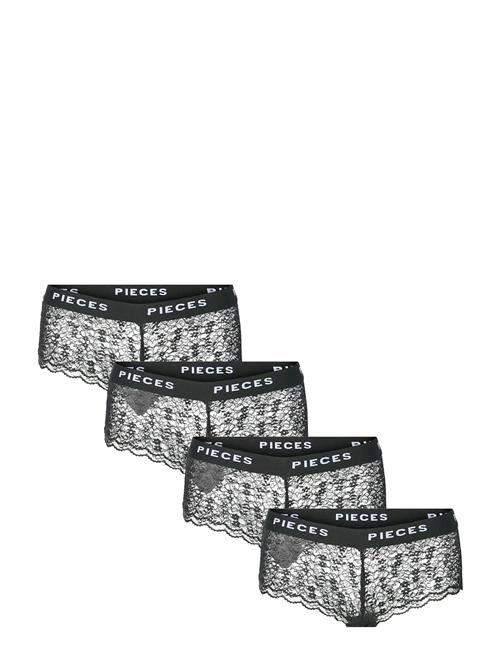 Pieces | Pclogo Lace Hipster 4-Pack | S
