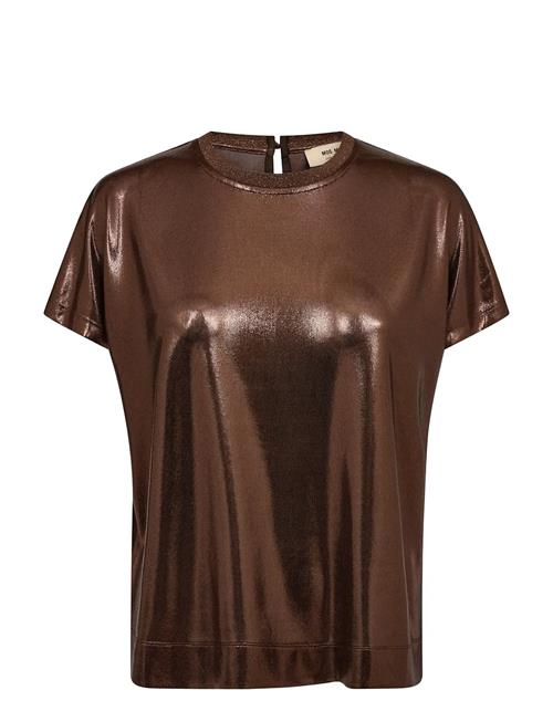 MOS MOSH | Mmnivola O-Neck Metallic Tee | XS