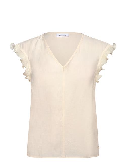 Coster Copenhagen | Top With Ruffles In V-Neck | 40