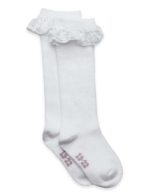 Minymo | Knee Sock W. Lace | 27\30