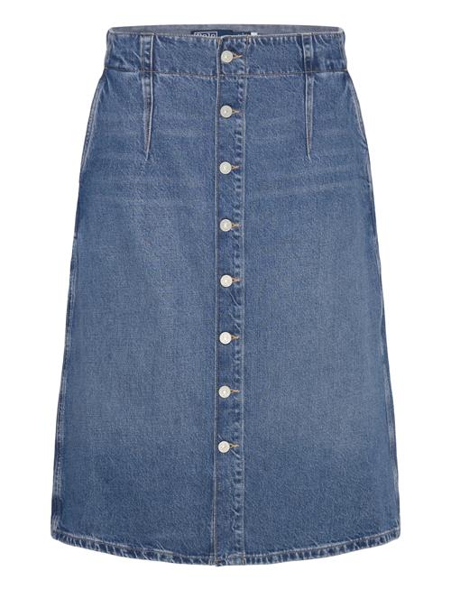 Polo Ralph Lauren | Denim A-Line Midi Skirt | 31