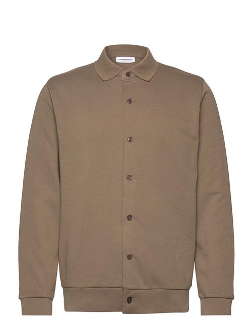 Lindbergh | Jersey Button Through Pique L/S | M