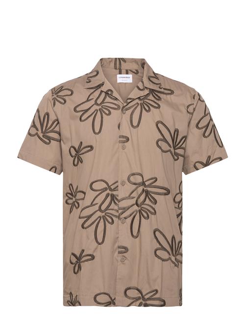 Lindbergh | Embroidered Cotton Shirt S/S | L