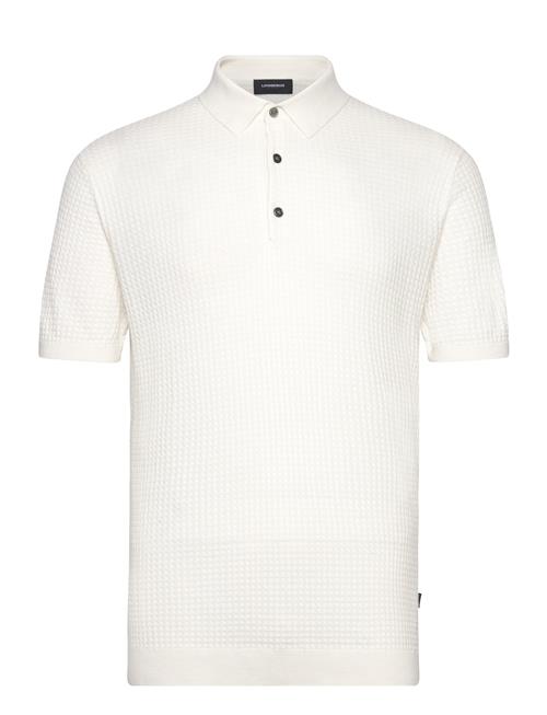 Lindbergh Black | Knitted Cable Polo S/S | M