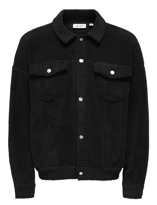 ONLY & SONS | Onsdeacon Rlx Sherpa Overshirt Sweat Vd | S