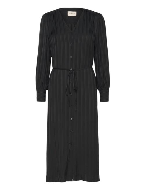 Gant | Relaxed Satin Stripe Shirt Dress | 42