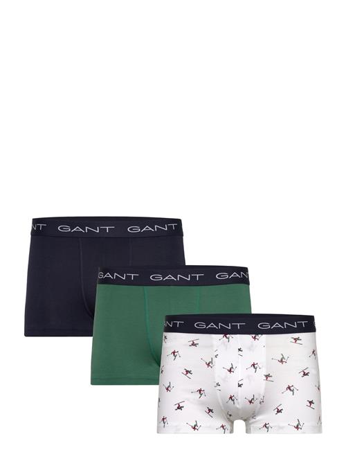Gant | Skier Print Trunk 3-Pack Gb | XXXL