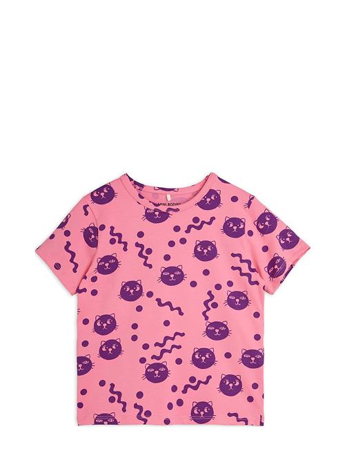 Mini Rodini | Squiggly Cats Aop Ss Tee | 56/62