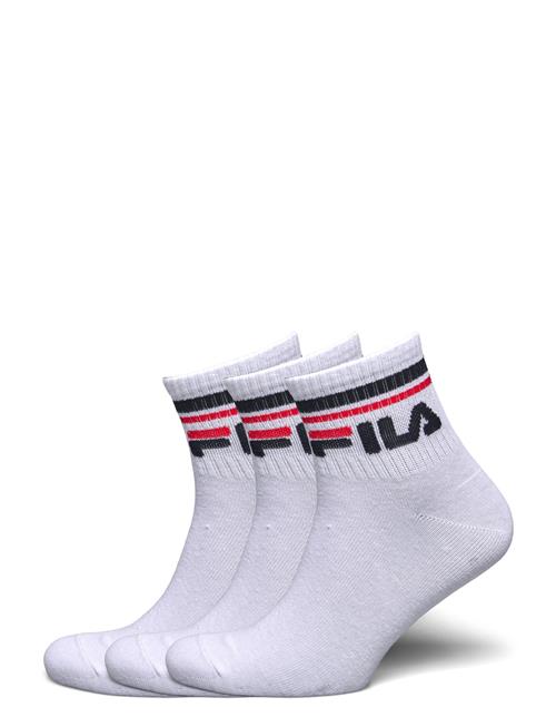 FILA Socks | Fila 3Pk Quarter Stripe Socks | 43-46
