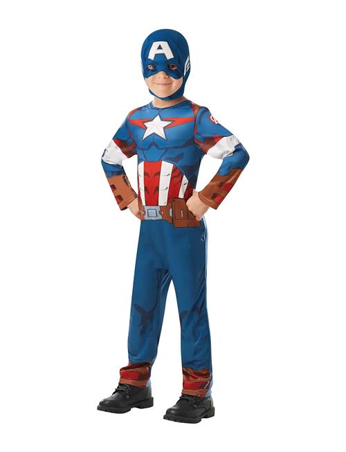Rubies | Captain America Classic Costume | 7-8Y