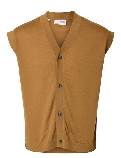 Selected | Slhtray Knit Merino Vest Cardigan Ex | M
