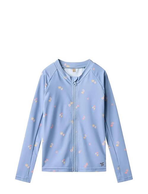 Wheat | Swim T-Shirt L/S Zip Ada | 86